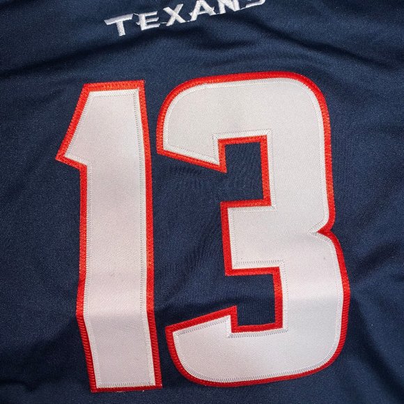 Men's Houston Texans Brandin Cooks #13 Jersey Sz: L - Picture 3 of 7